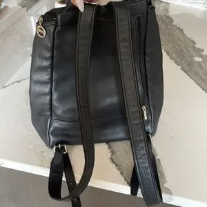 Vintage 1997 long champ black leather backpack Longchamp | Bags | Vintage 997 Long Champ Black Leather  main image 2